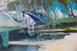 Rest or boredom? (70x40cm) - Danish Gallery - Moderne, abstrakte malerier. Online galleri med original, unik kunst til din bolig. 