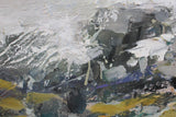 Ocean Breath. Edge of Silence (170x100cm)