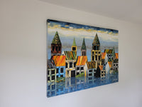 Light Towers (100x80cm)