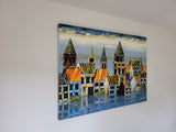 Light Towers (100x80cm)