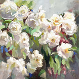 Lovely, Lovely Lykkefund (50x50cm) - Danish Gallery - Moderne, abstrakte malerier. Online galleri med original, unik kunst til din bolig. 