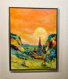 The journey of light (60x80cm)