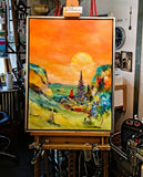 The journey of light (60x80cm)