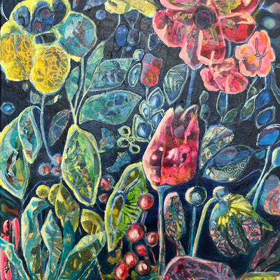 Wild garden (50x70cm)