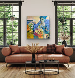 The inner voice (100x100cm)