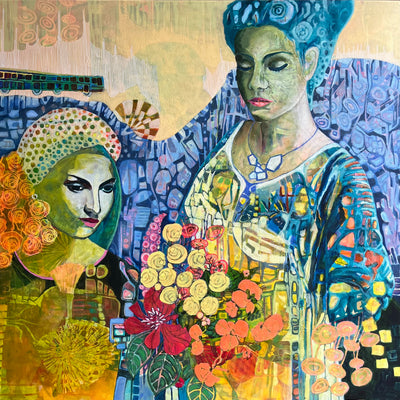 The inner voice (100x100cm)