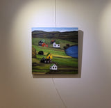 The fields (40x40cm)