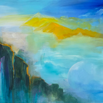 Mountain in the Sky (80x60cm)