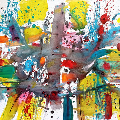 Musical abstraction II (80x60cm)