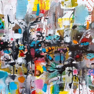 Musical abstraction IV (70x50cm)
