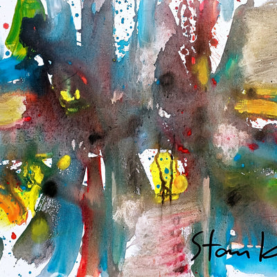Musical abstraction I (54x44cm)