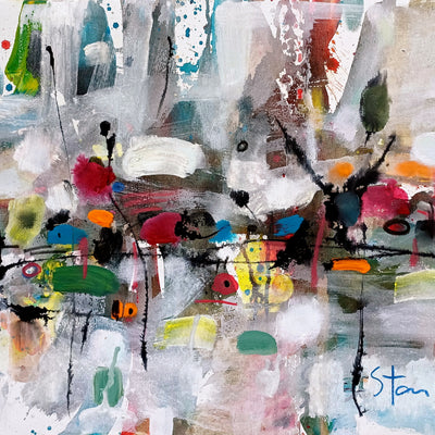 Musical abstraction I (54x44cm)