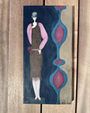 Arriving at the dance (20x40cm)