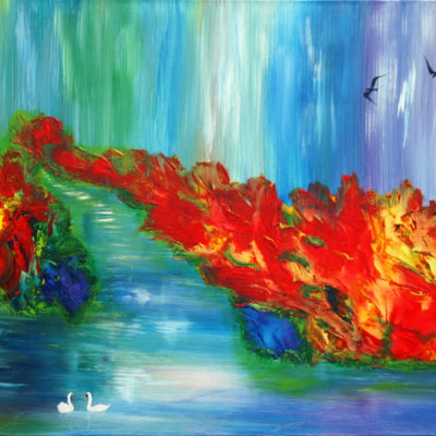Around the falls (180x110cm)