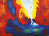 Around the falls (110x80cm)