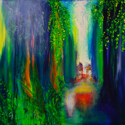 Around the falls (100x80cm)