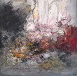 Quiet nature (40x70cm) - Danish Gallery - Moderne, abstrakte malerier. Online galleri med original, unik kunst til din bolig. 