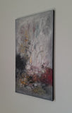 Quiet nature (40x70cm) - Danish Gallery - Moderne, abstrakte malerier. Online galleri med original, unik kunst til din bolig. 