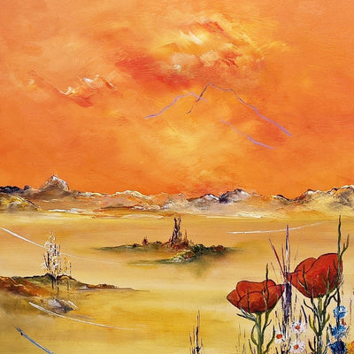 Silence and contemplation (50x60cm)