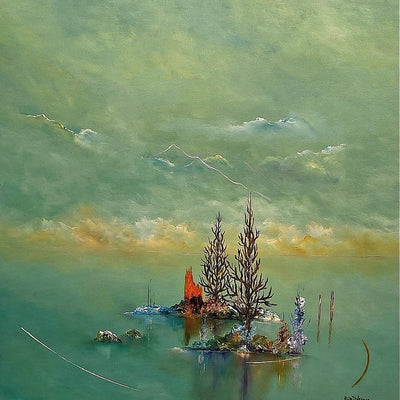 Quiet moments (80x80cm)