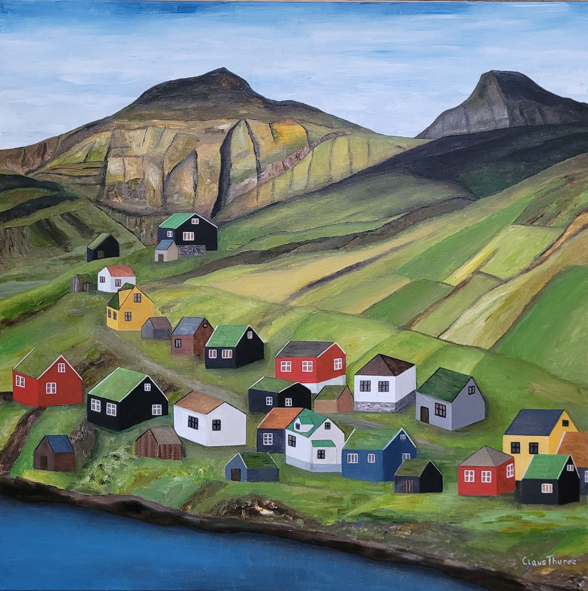 Strømø (80x80cm) – Danish Gallery