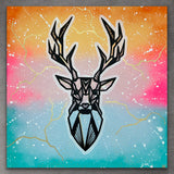 The Deer (100x100cm)