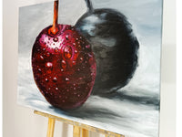 Two cherries (80x60cm)