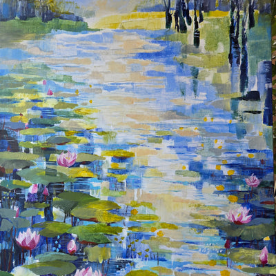 At the lake V (70x90cm)