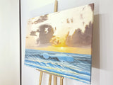 Between heaven and the waves (120x80cm)