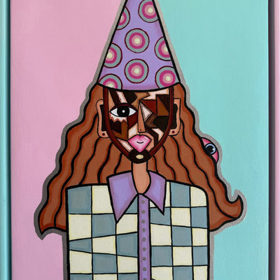 The Quiet Performer (32x42cm)