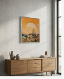 The dream of life (40x50cm) - Danish Gallery - Moderne, abstrakte malerier. Online galleri med original, unik kunst til din bolig. 