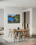 The view (80x60cm)
