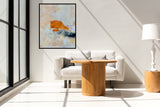 Out of real (100x120cm) - Danish Gallery - Moderne, abstrakte malerier. Online galleri med original, unik kunst til din bolig. 