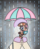 Beyond the Silver Rain (50x60cm)