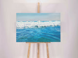 Warm feeling (90x60cm) - Danish Gallery - Moderne, abstrakte malerier. Online galleri med original, unik kunst til din bolig. 