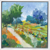 Strolling away (40x40cm)