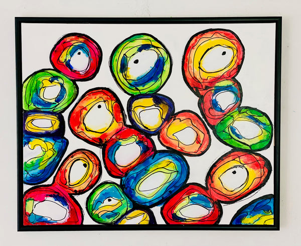 Bubblez (100x80cm)