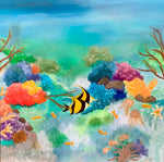 Fish life (75x75cm)