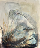 Bush & twitter III (50x60cm) - Danish Gallery - Moderne, abstrakte malerier. Online galleri med original, unik kunst til din bolig. 