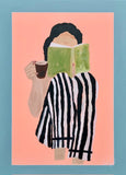 Silence between the lines (50x70cm)