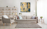 Golden Flight (80x80cm)