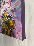 Art de Vivre (50x50cm) - Danish Gallery - Moderne, abstrakte malerier. Online galleri med original, unik kunst til din bolig. 