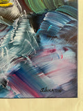 Morning of Tomorrow (80x60cm) - Danish Gallery - Moderne, abstrakte malerier. Online galleri med original, unik kunst til din bolig. 