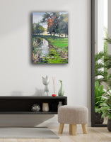 Early Autumn in the park (70x100cm)