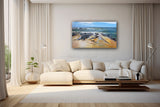 Ocean Breath. Quiet Shore (170x100cm)