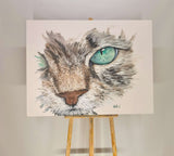 An eye (120x90cm)