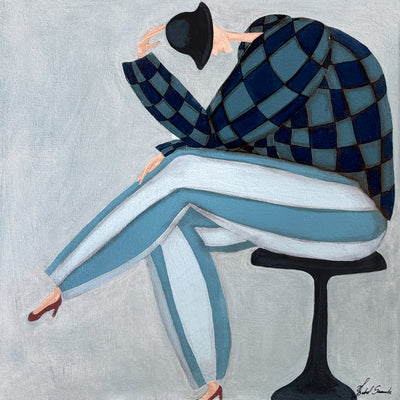 Bordeaux shoes (30x30cm)