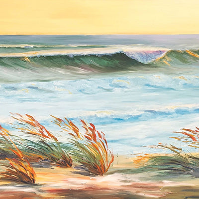 Orange calmness (120x70cm)