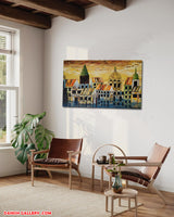 Golden Heaven (100x60cm)