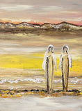 Golden days by the sea (60x80cm)